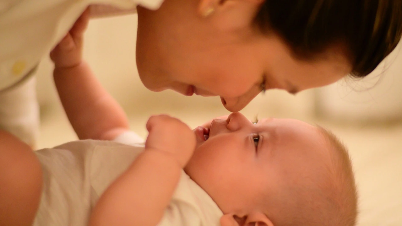 Mother and baby